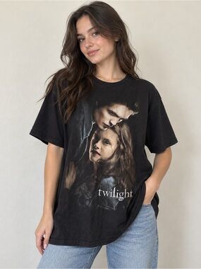 Twilight Graphic Black Women's Tee
